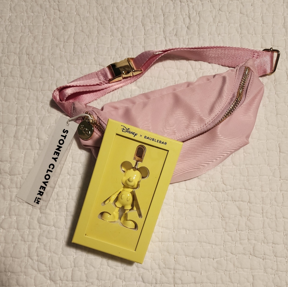 Stoney Clover Lane Fanny & Baublebar Mickey Keychain